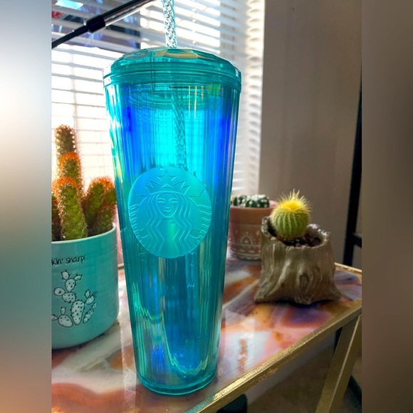 Starbucks Kitchen Starbucks 22 Summer Translucent Turquoise 24 Oz